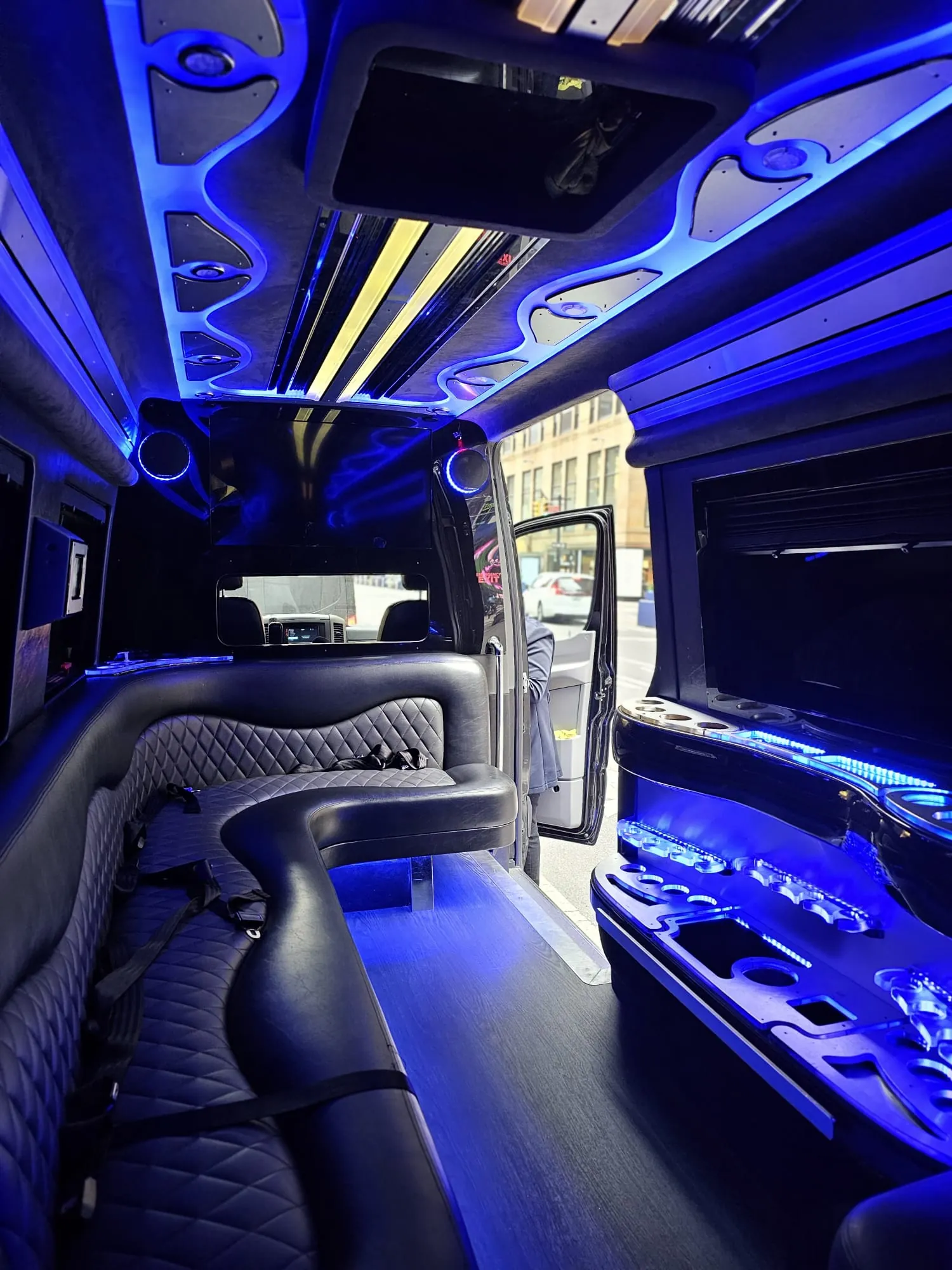 Limo Sprinter interior example